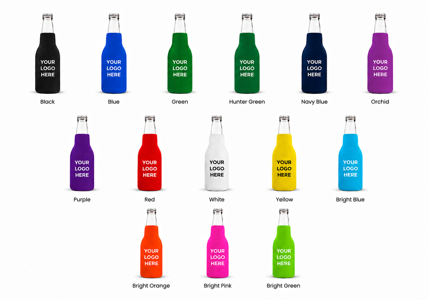 Zippered Bottle Cooler Sleeve