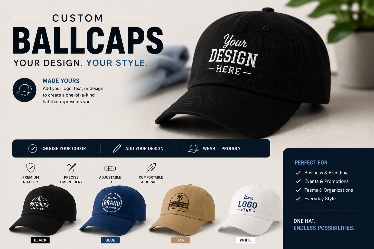 Custom Caps