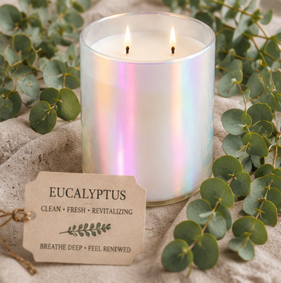 Hand Poured Beeswax Candle | Phthalate-Free Fragrance | 8oz