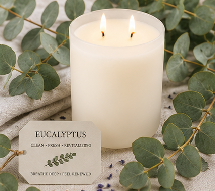 Hand Poured Beeswax Candles | Phthalate-Free Fragrance | 10oz