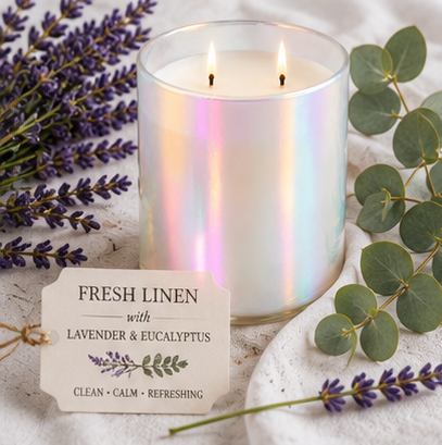 Hand Poured Beeswax Candle | Phthalate-Free Fragrance | 8oz