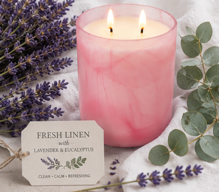 Hand Poured Beeswax Candles | Phthalate-Free Fragrance | 10oz