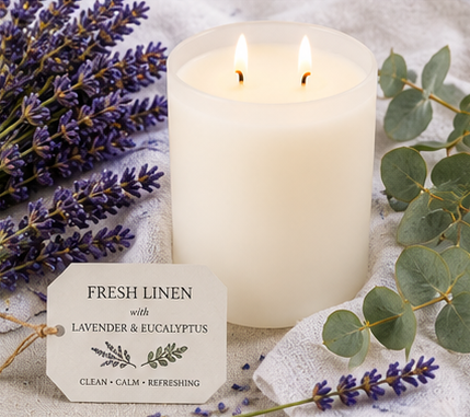 Hand Poured Beeswax Candles | Phthalate-Free Fragrance | 10oz