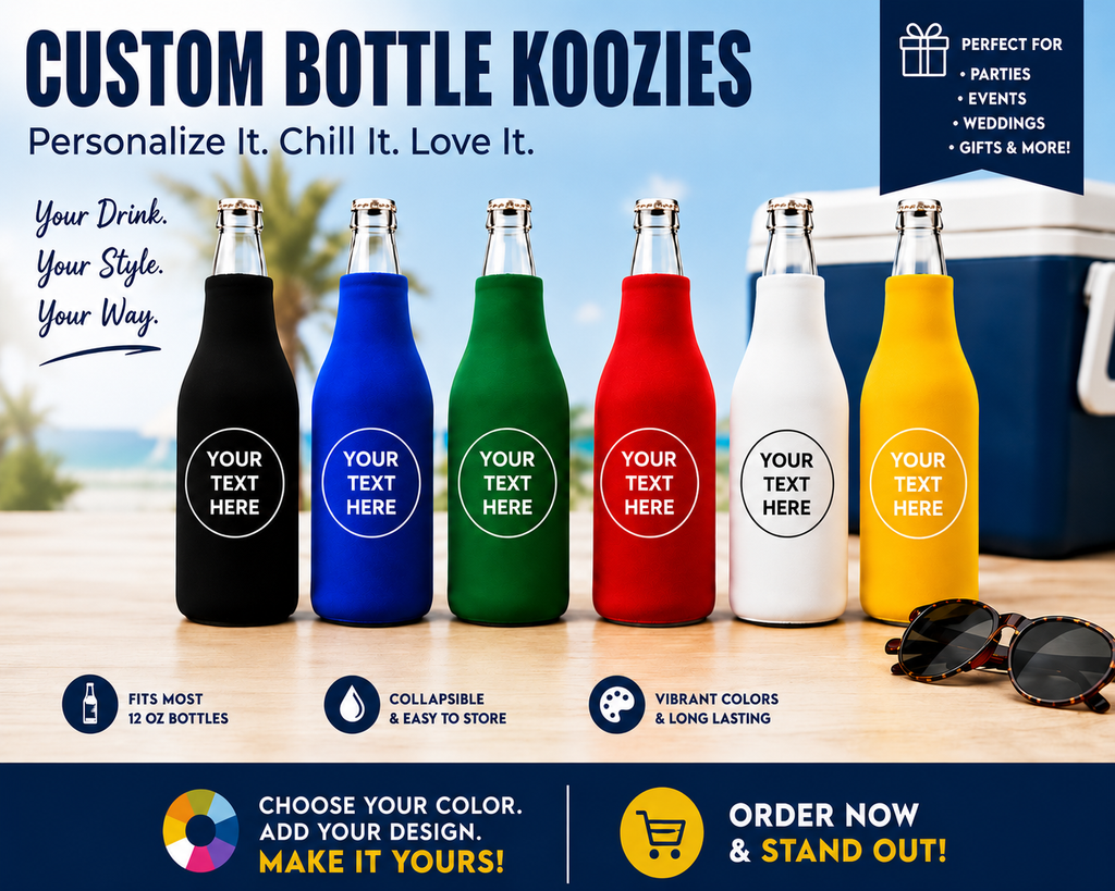 Zippered Bottle Cooler Sleeve