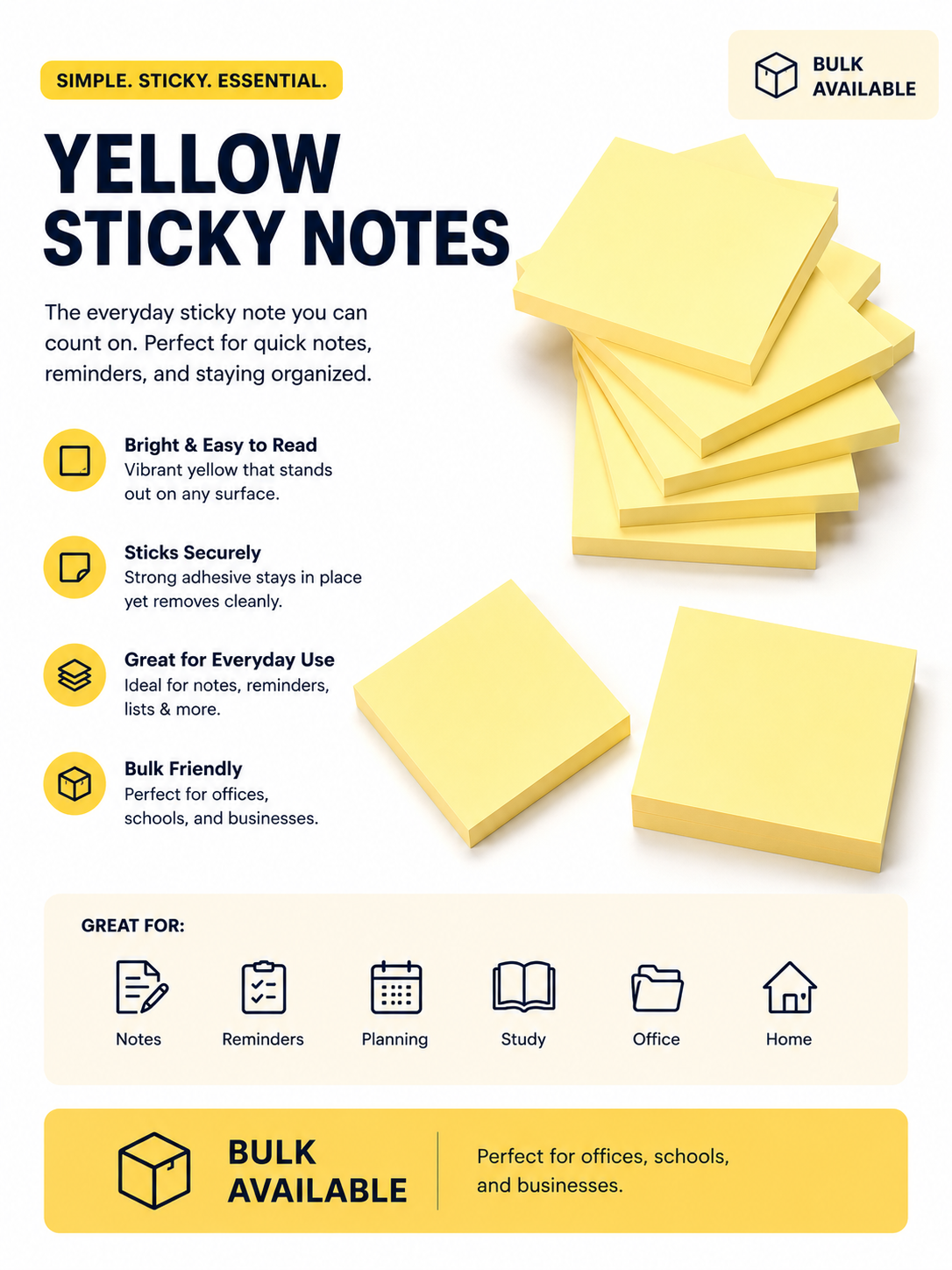 Post-it Notes - Bulk Friendly