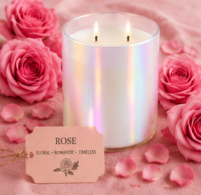 Hand Poured Beeswax Candle | Phthalate-Free Fragrance | 8oz