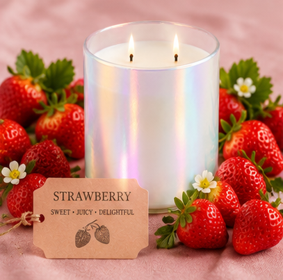 Hand Poured Beeswax Candle | Phthalate-Free Fragrance | 8oz
