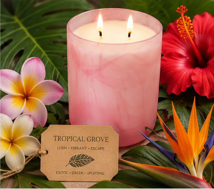Hand Poured Beeswax Candles | Phthalate-Free Fragrance | 10oz