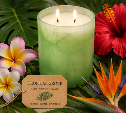 Hand Poured Beeswax Candles | Phthalate-Free Fragrance | 10oz