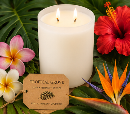 Hand Poured Beeswax Candles | Phthalate-Free Fragrance | 10oz