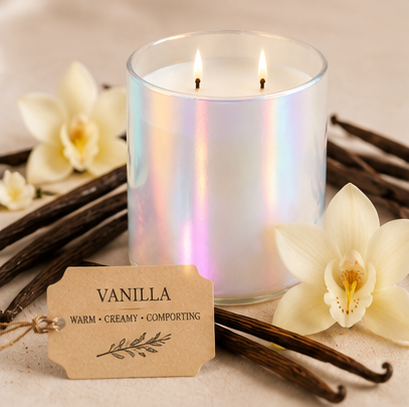 Hand Poured Beeswax Candle | Phthalate-Free Fragrance | 8oz